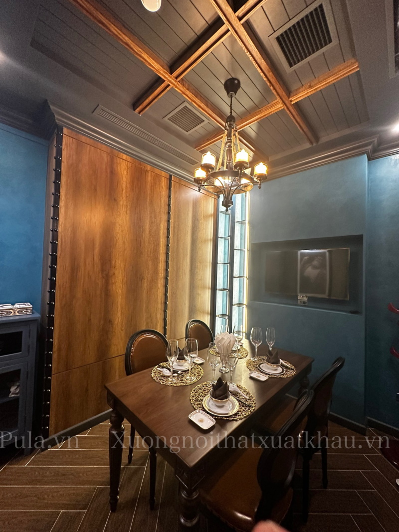 Hoàn thiện toàn bộ nội thất nhà hàng X132 Yên Hòa – Cầu Giấy – Hà Nội